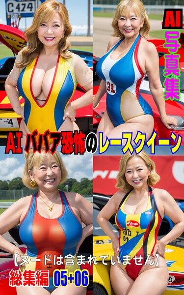 AI写真集 AIババア恐怖のレースクイーン総集編 05＋06
