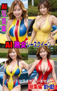 AI写真集 AI熟女レースクイーン 総集編 01＋02