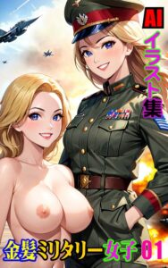 AIイラスト集 金髪ミリタリー女子01