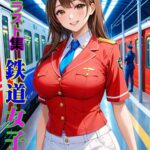 AIイラスト集 鉄道女子 02----