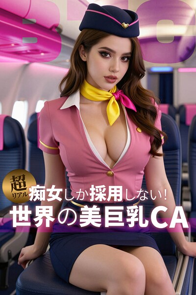 痴女しか採用しない!世界の美巨乳CA【BigTitsClub】【vol.113】