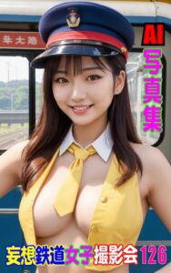 AI写真集 妄想鉄道女子撮影会 126