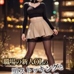 職場の新人OLの黒ストッキングとパンプスがエロすぎる件 vol.1 モザイク版----