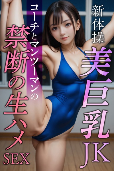 新体操美巨乳JK コーチとマンツーマンの禁断の生ハメSEX〜AI2次元美女〜
